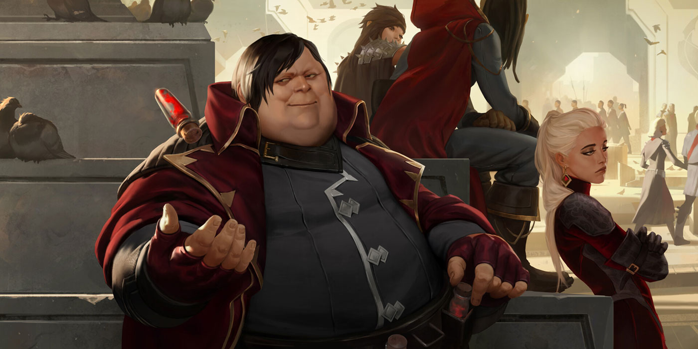 Crimson Curator Art from Legends of Runeterra