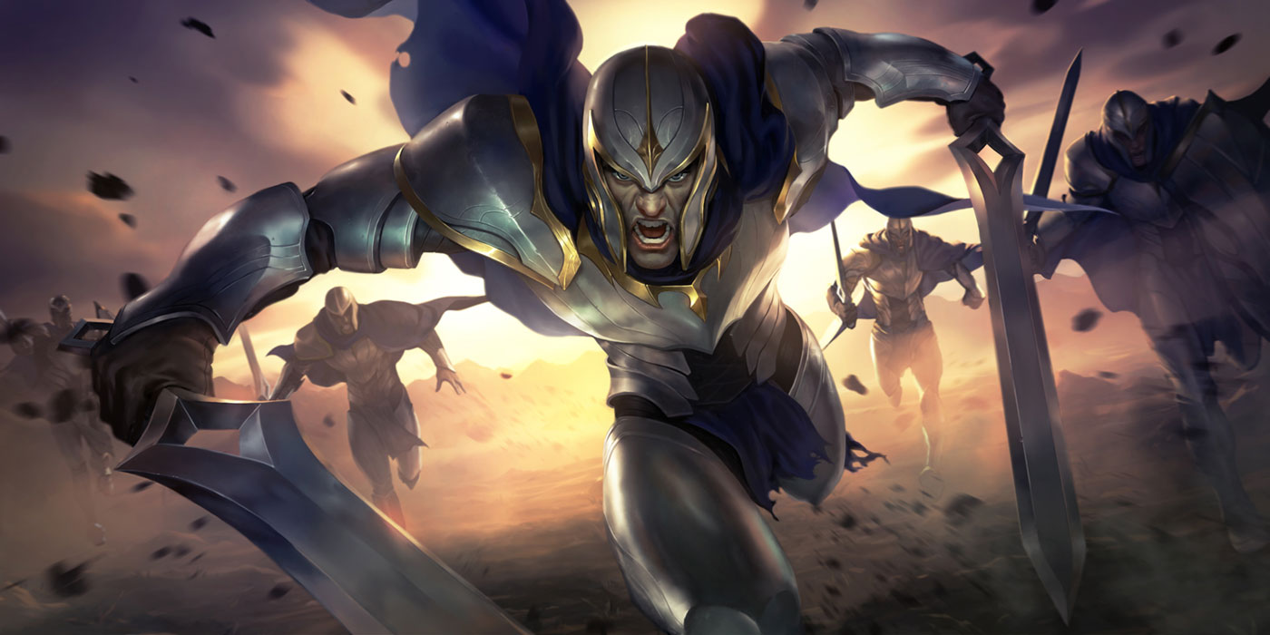 Dauntless Vanguard Art from Legends of Runeterra
