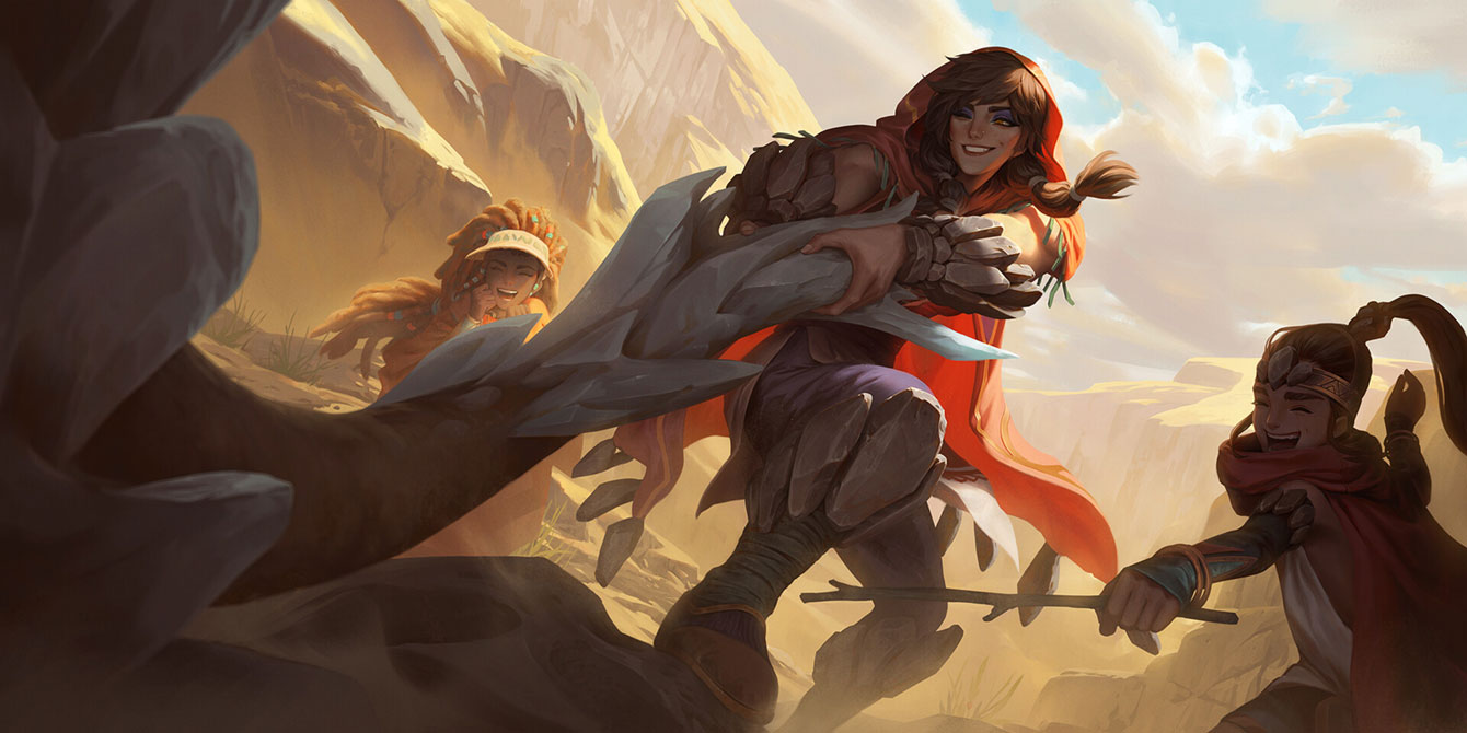 Desert Naturalist Art from Legends of Runeterra