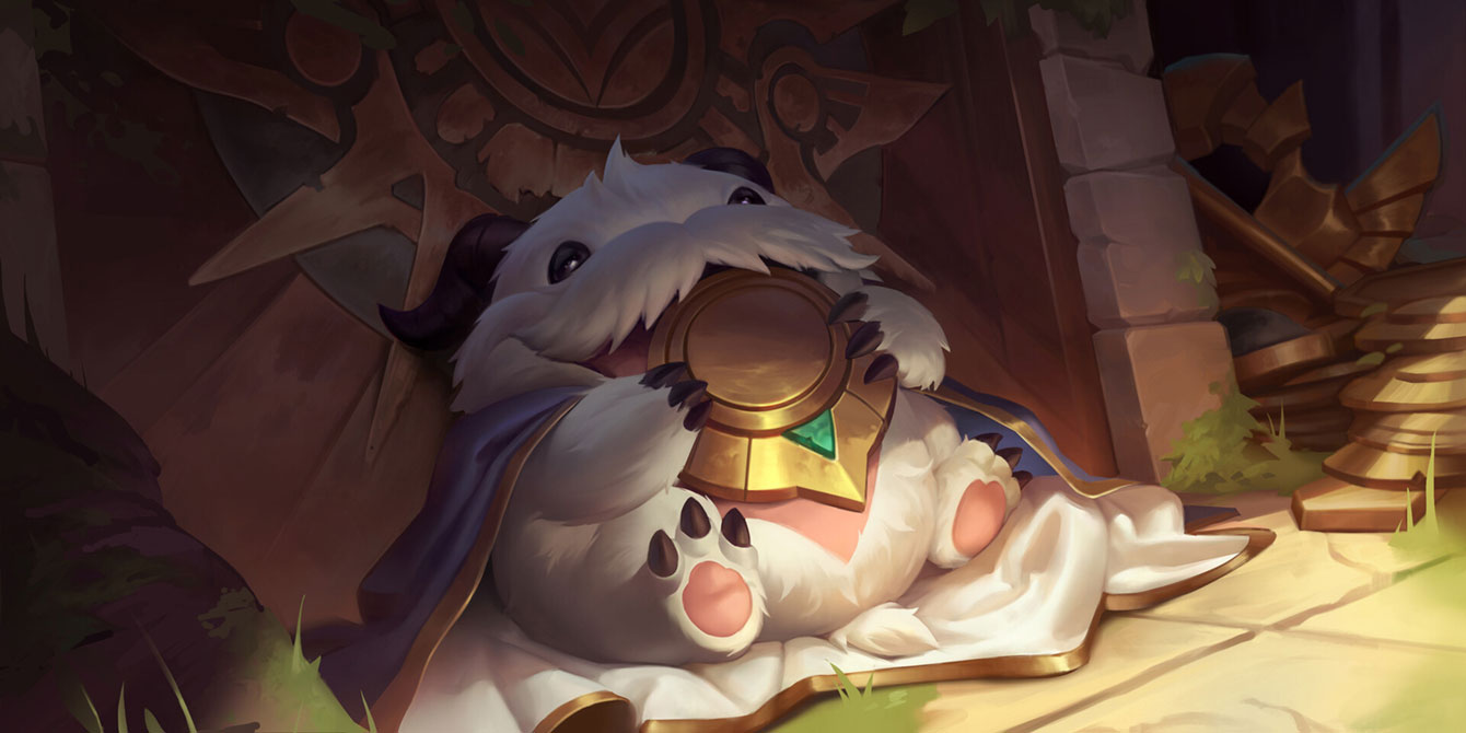 Destined Poro Art from Legends of Runeterra
