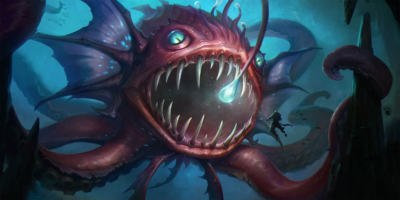 Devourer of the Depths Art from Legends of Runeterra