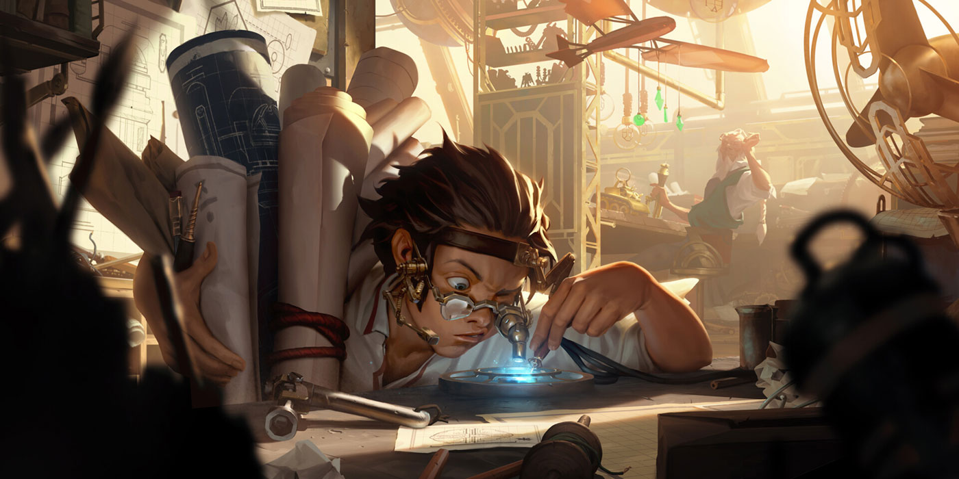 Eager Apprentice Art from Legends of Runeterra