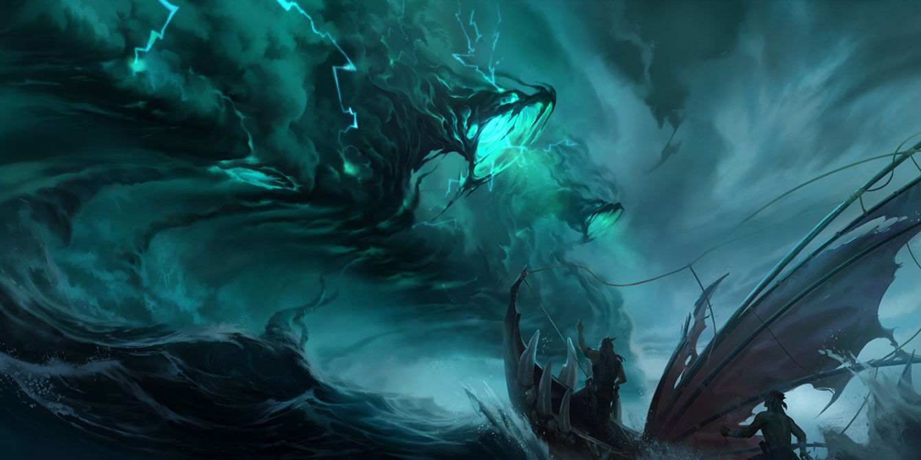 Encroaching Mist Art from Legends of Runeterra