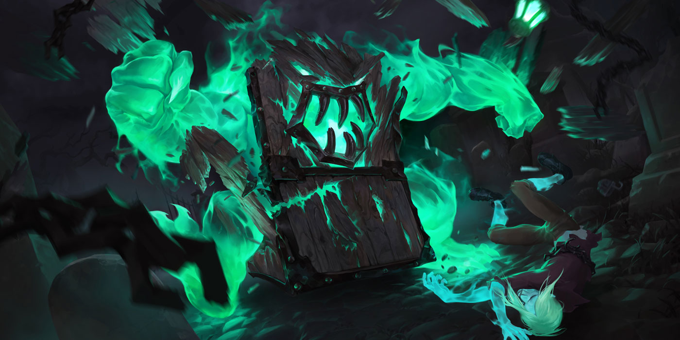 Escaped Abomination Art from Legends of Runeterra