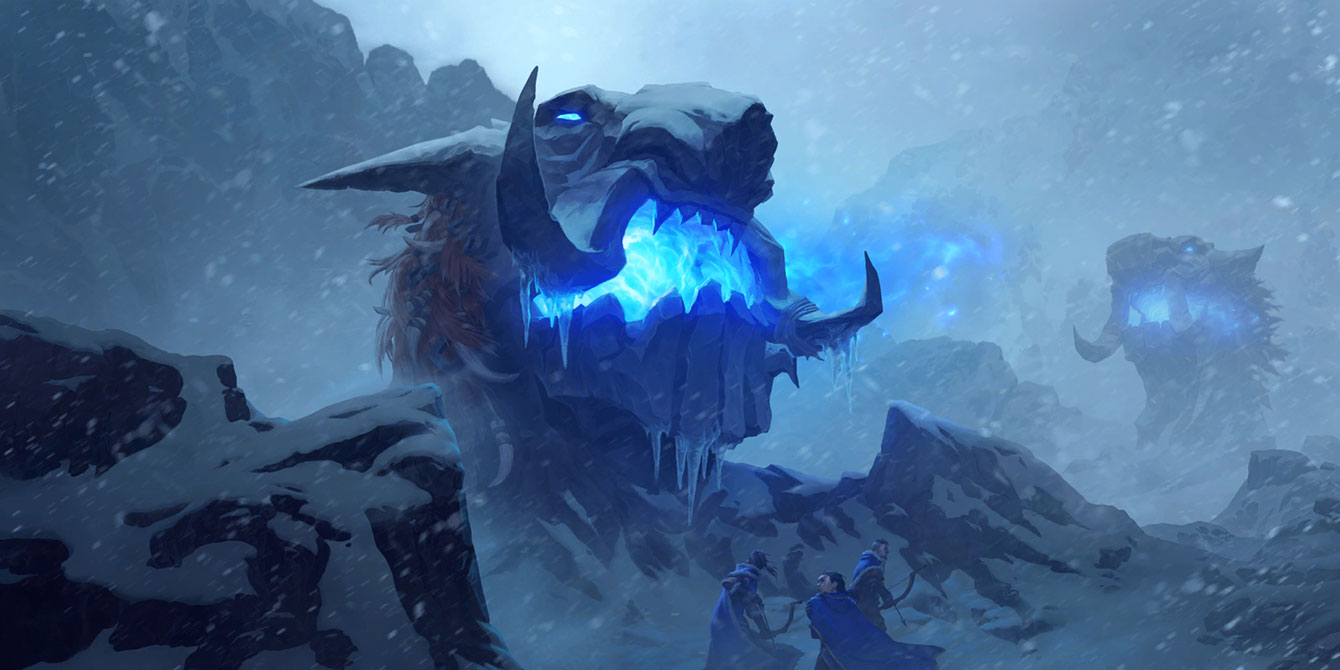 Faces of the Old Ones Art from Legends of Runeterra