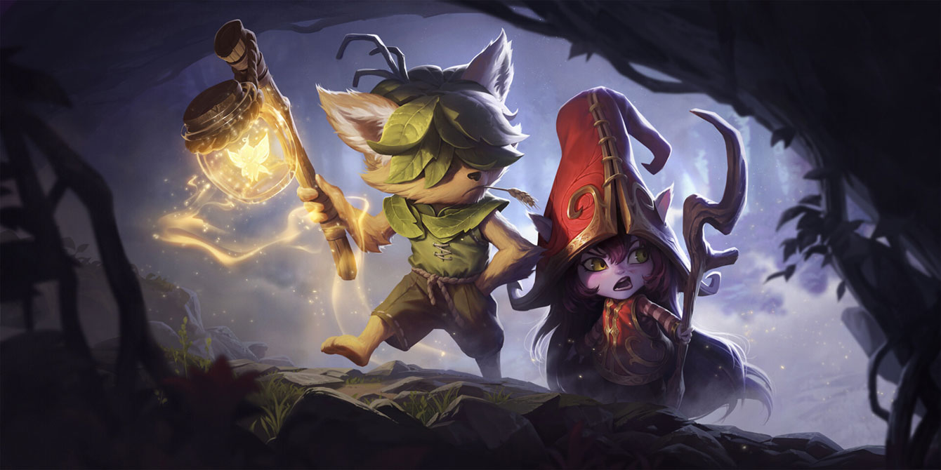 Fae Guide Art from Legends of Runeterra