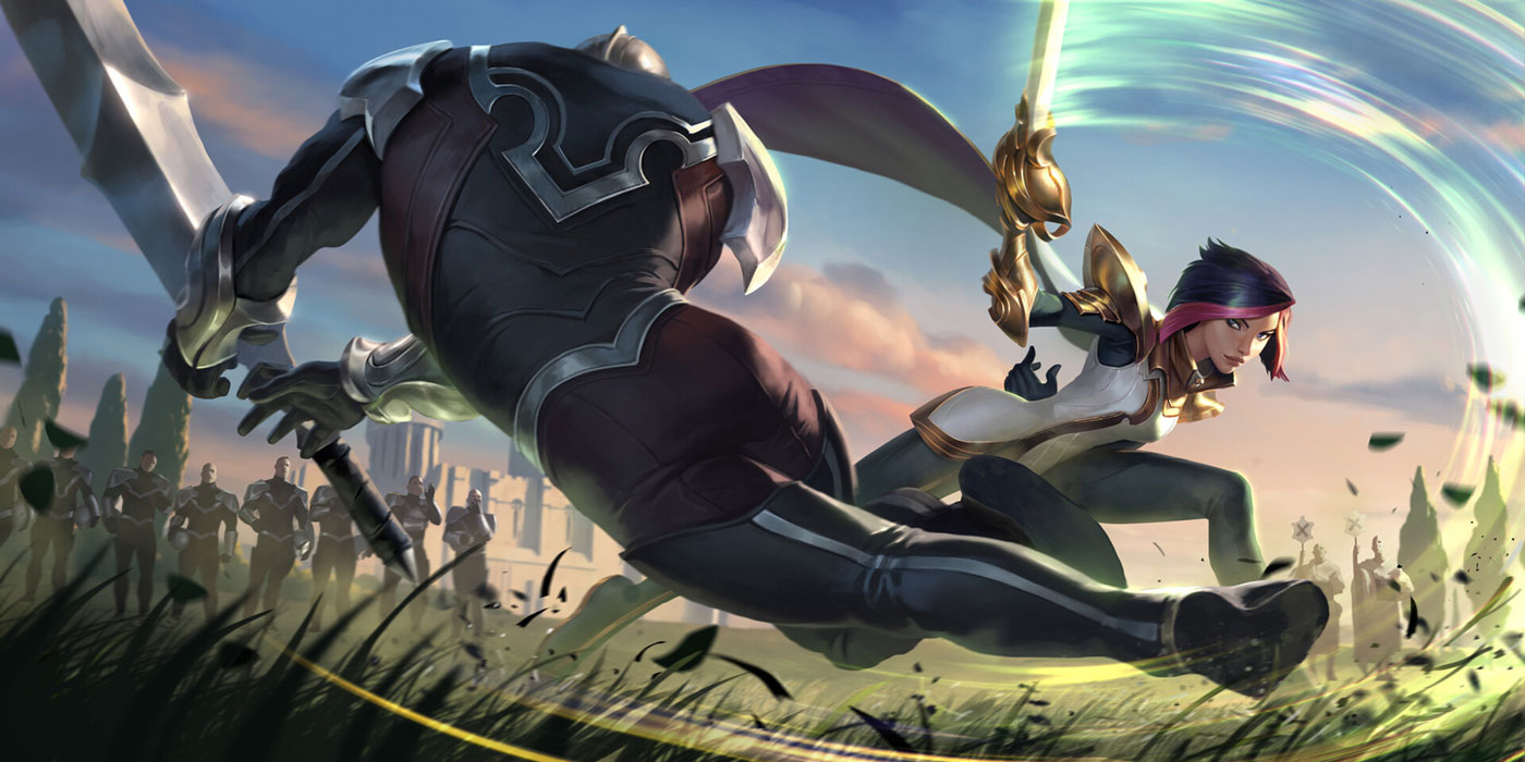 Fiora Art from Legends of Runeterra