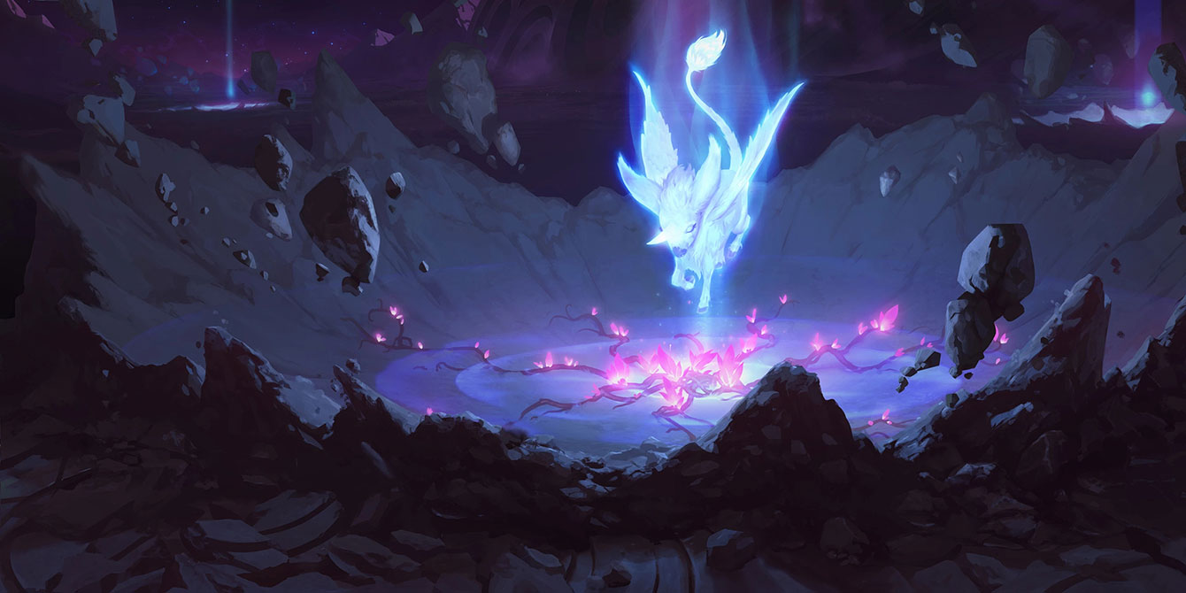 Fledgling Stellacorn Art from Legends of Runeterra