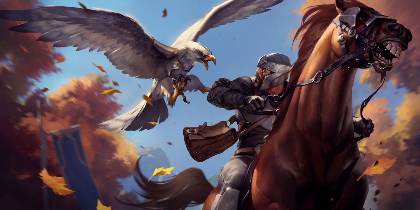 Fleetfeather Tracker Art from Legends of Runeterra
