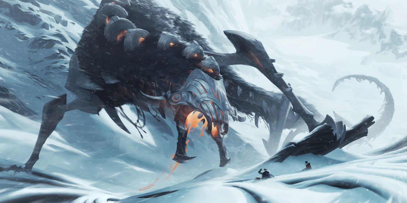 Fused Firebrand Art from Legends of Runeterra