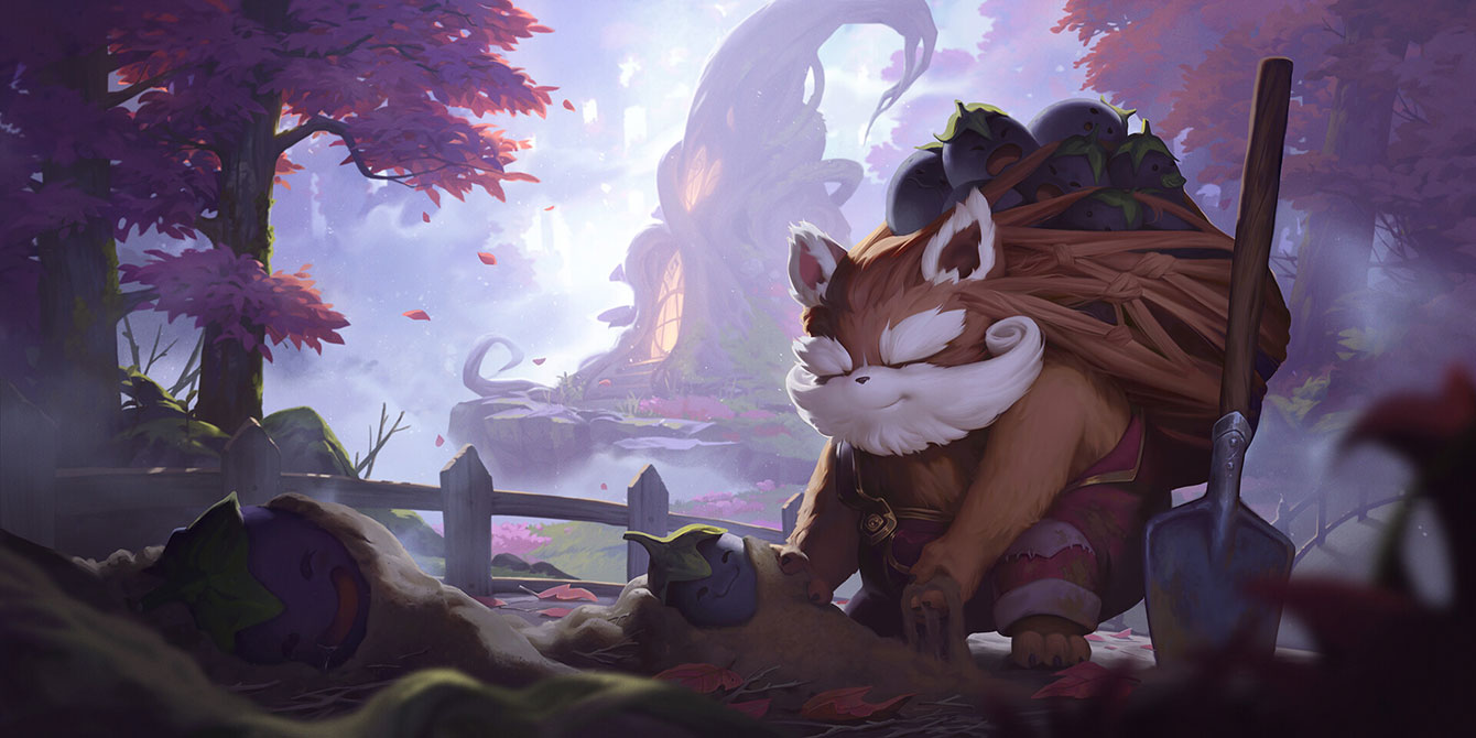 Fuzzy Caretaker Art from Legends of Runeterra
