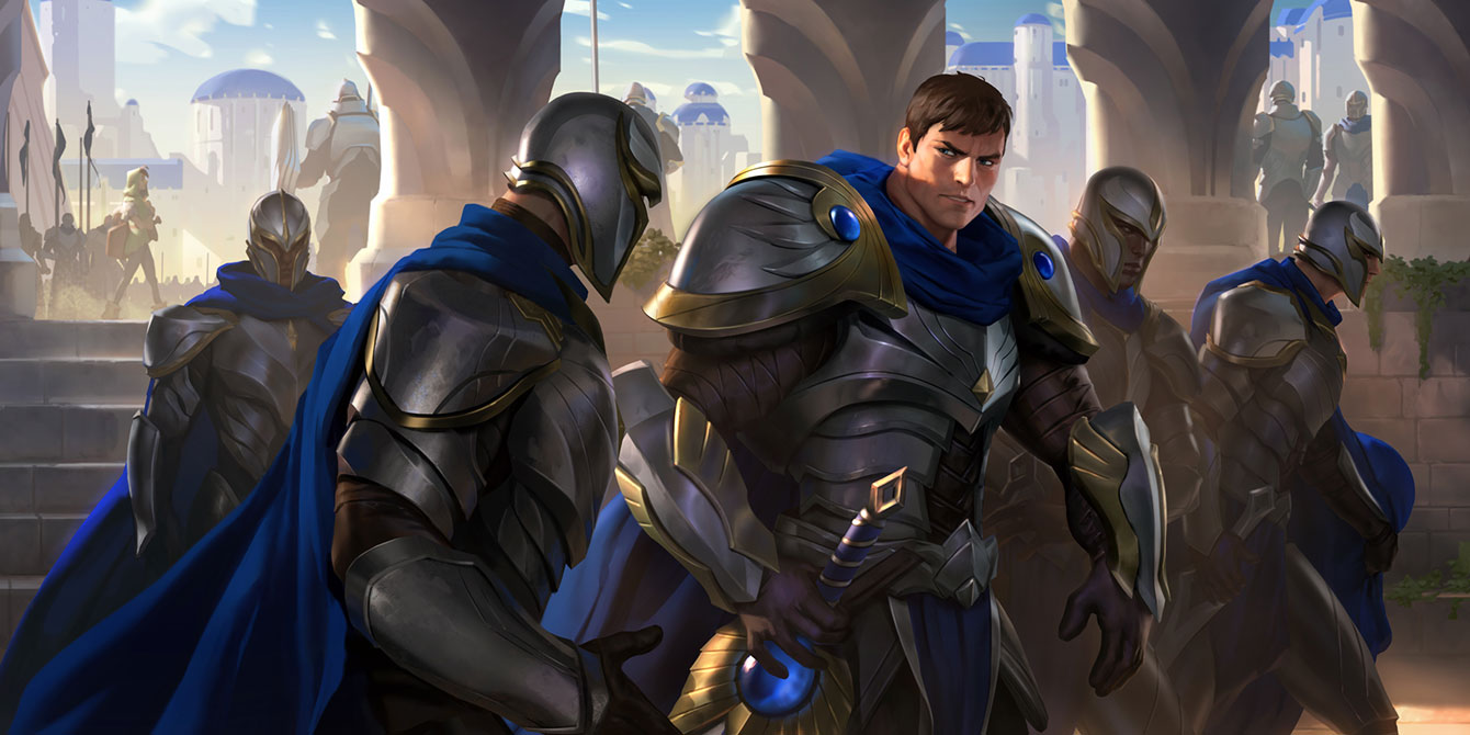 Garen Art from Legends of Runeterra