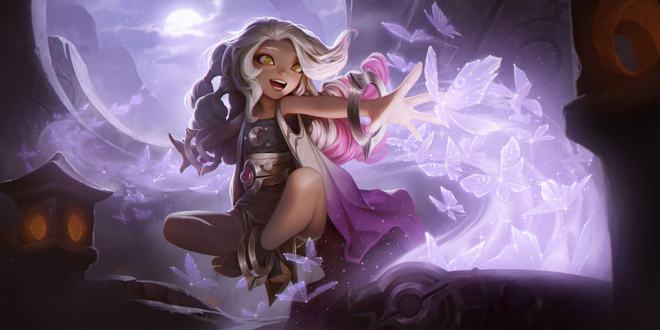 Giddy Sparkleologist Art from Legends of Runeterra