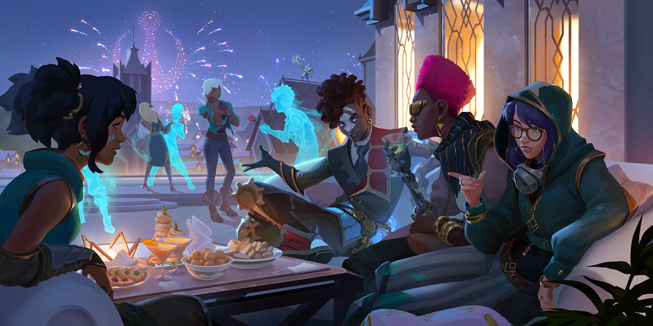 Gilded Ekko Level 2 Art from Legends of Runeterra
