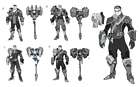 Gilded Jayce Sketches