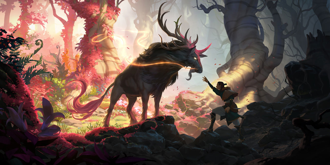 Herald of Spring Art from Legends of Runeterra