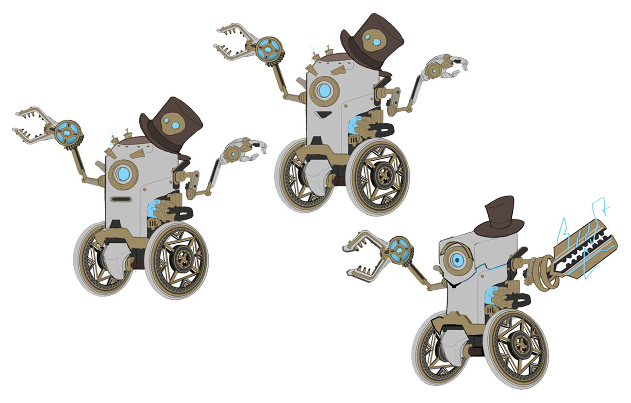 Hextech Handler Concept Art from Legends of Runeterra