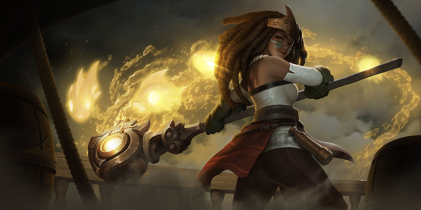 Island Navigator Art from Legends of Runeterra