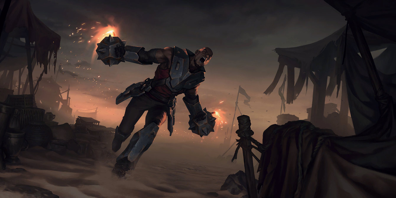 Legion Grenadier Art from Legends of Runeterra
