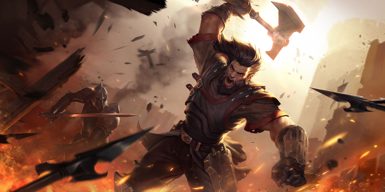 Legion Marauder Art from Legends of Runeterra