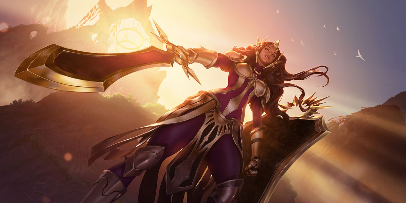 Leona Level 2 Art from Legends of Runeterra