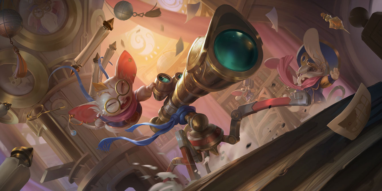 Loping Telescope Art from Legends of Runeterra