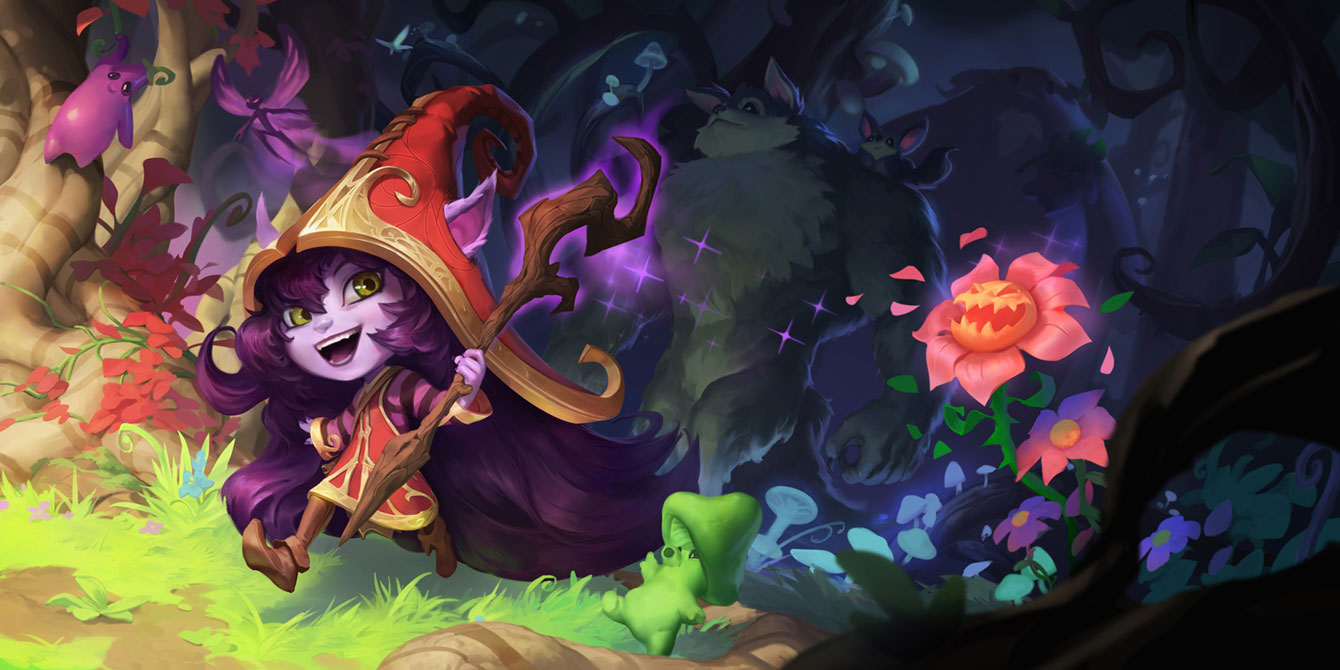 Lulu Level 2 Art from Legends of Runeterra