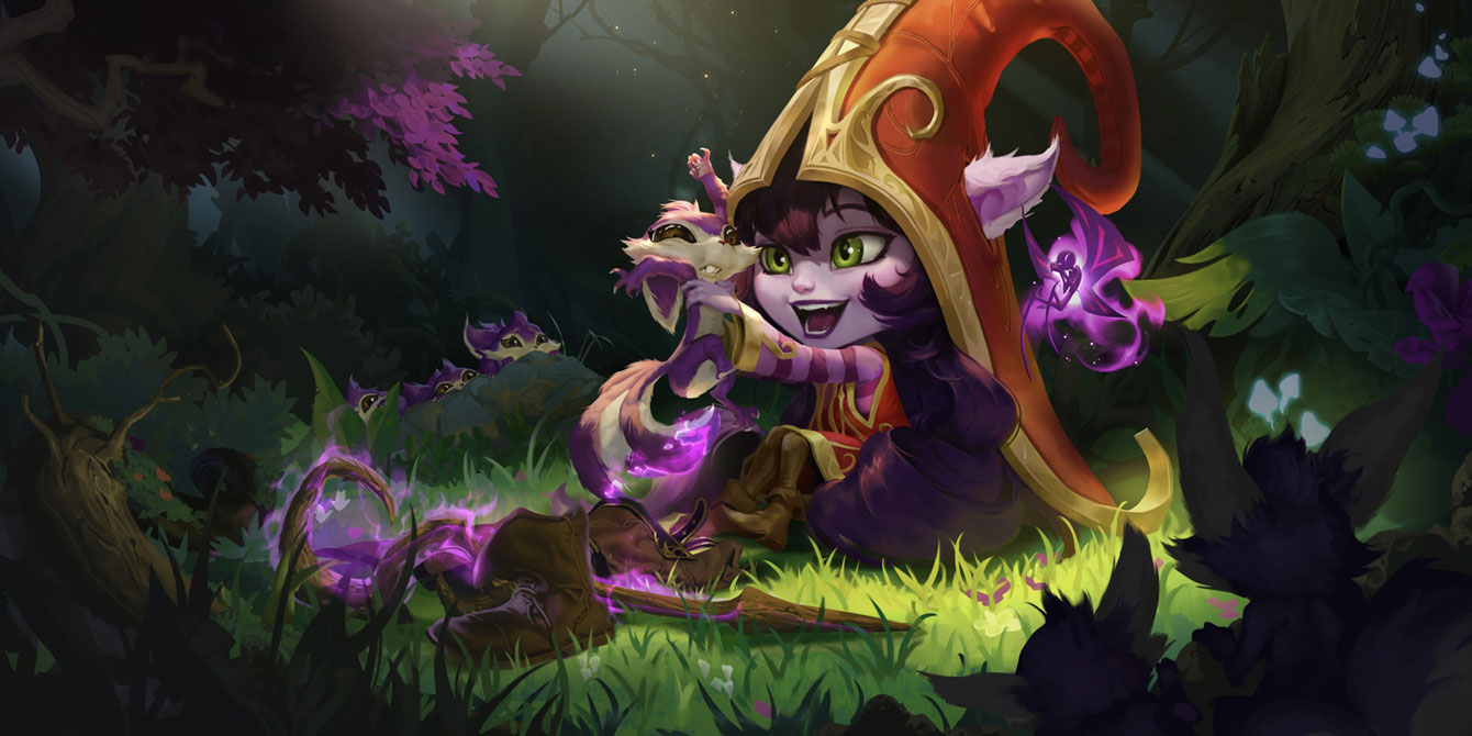 Lulu Art from Legends of Runeterra