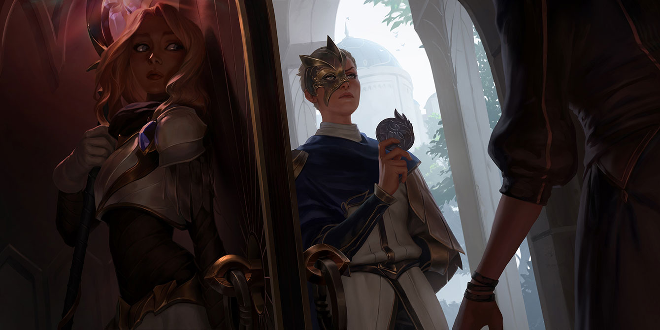 Mageseeker Investigator Art from Legends of Runeterra