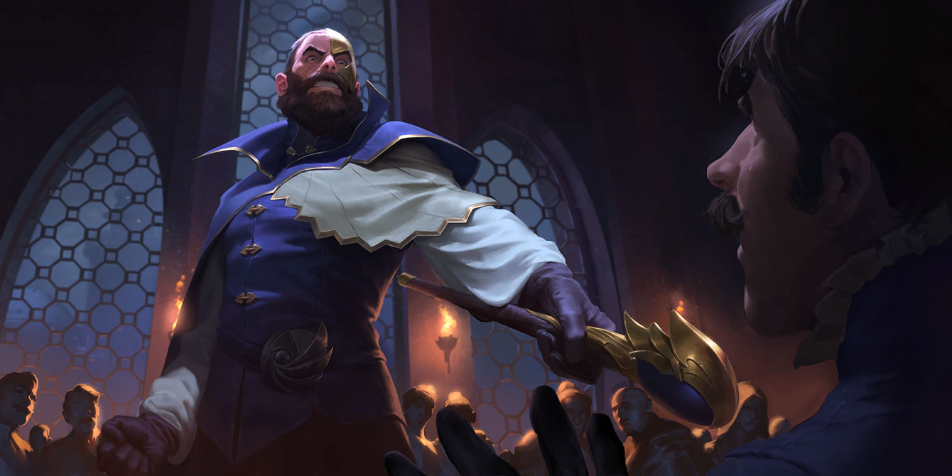 Mageseeker Persuader Art from Legends of Runeterra