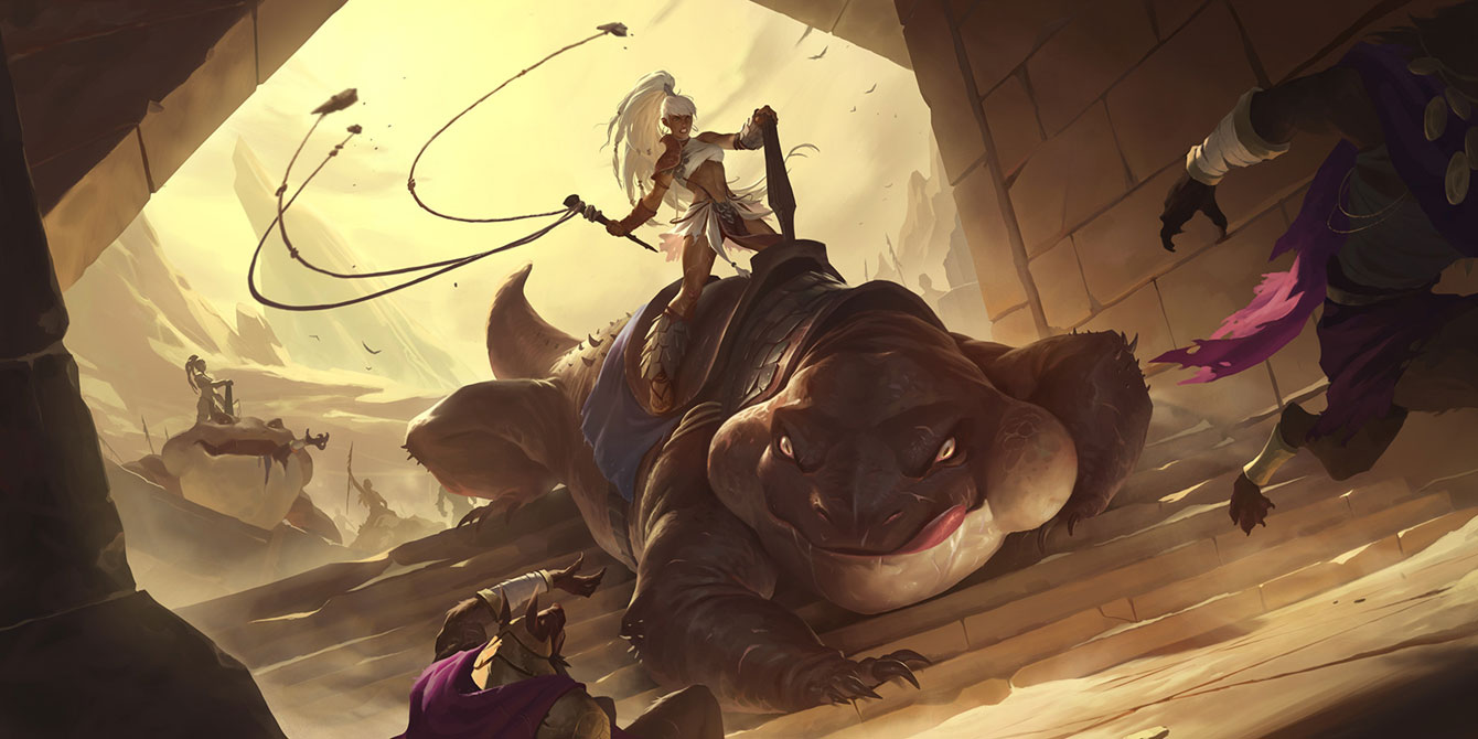 Merciless Hunter Art from Legends of Runeterra