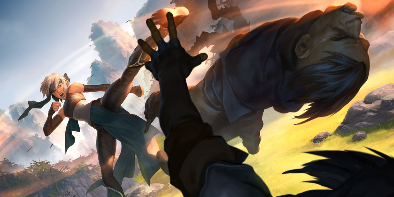 Minah Swiftfoot Art from Legends of Runeterra