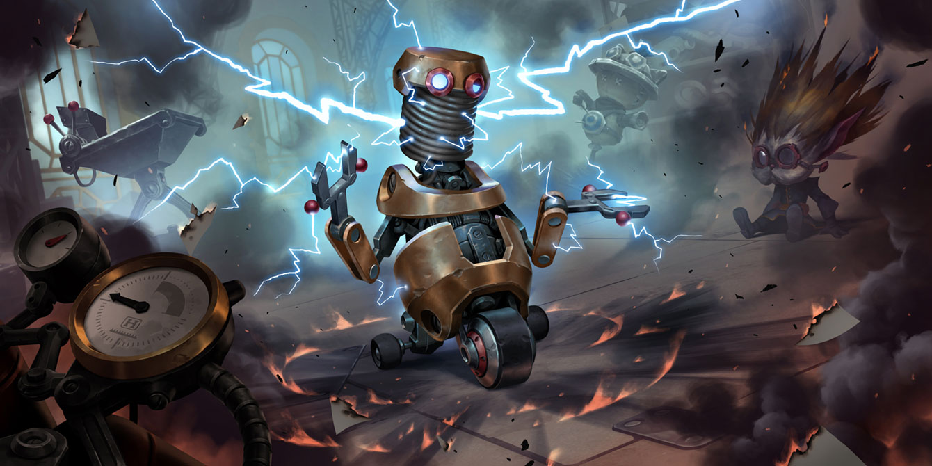 Mk1: Wrenchbot Art from Legends of Runeterra