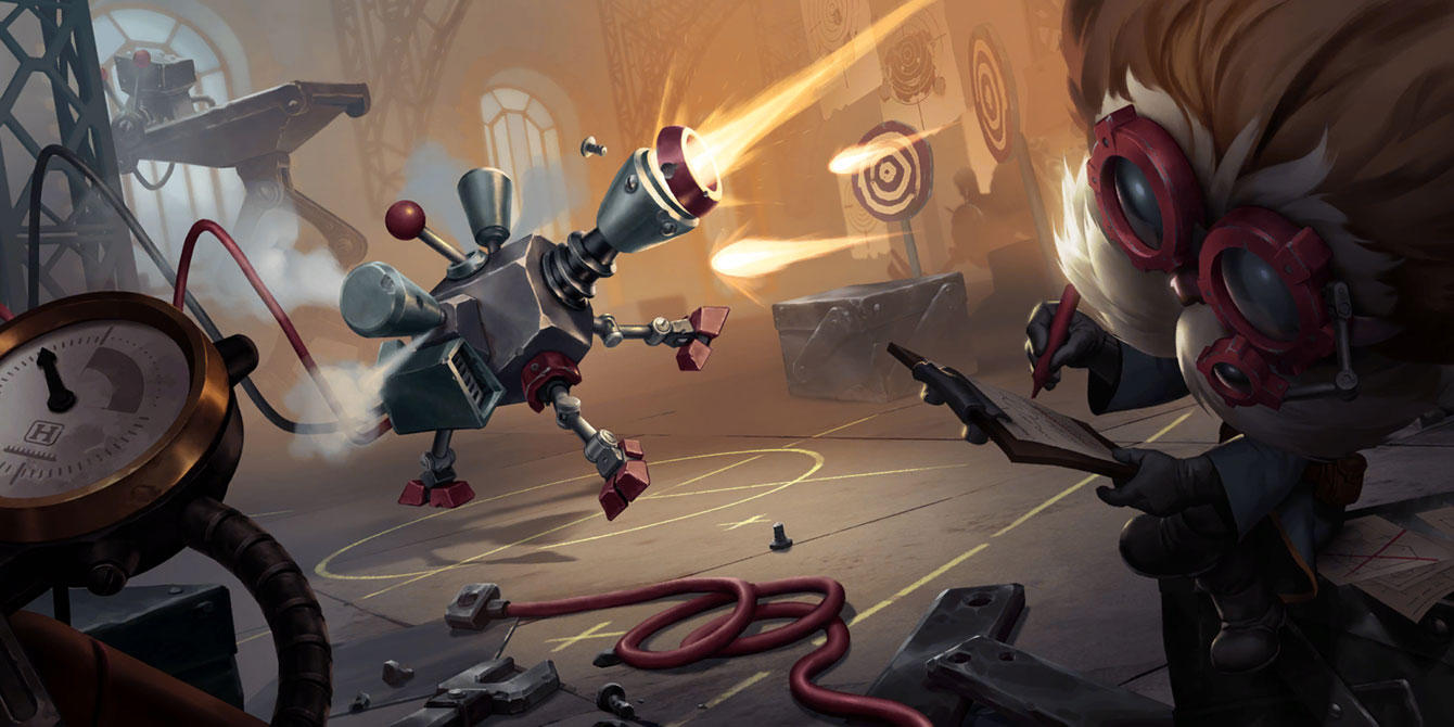 Mk2: Evolution Turret Art from Legends of Runeterra