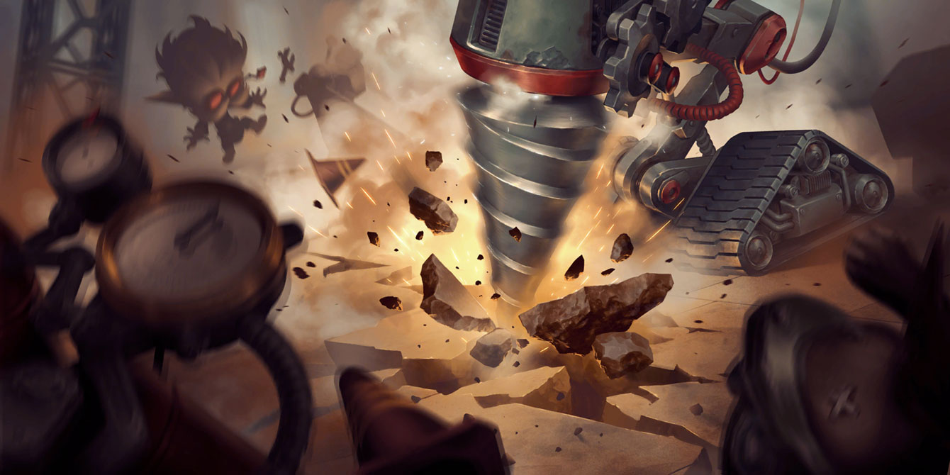 Mk3: Floor-B-Gone Art from Legends of Runeterra