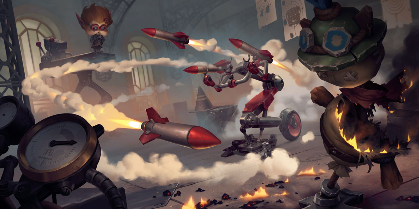 Mk5: Rocket Blaster Art from Legends of Runeterra
