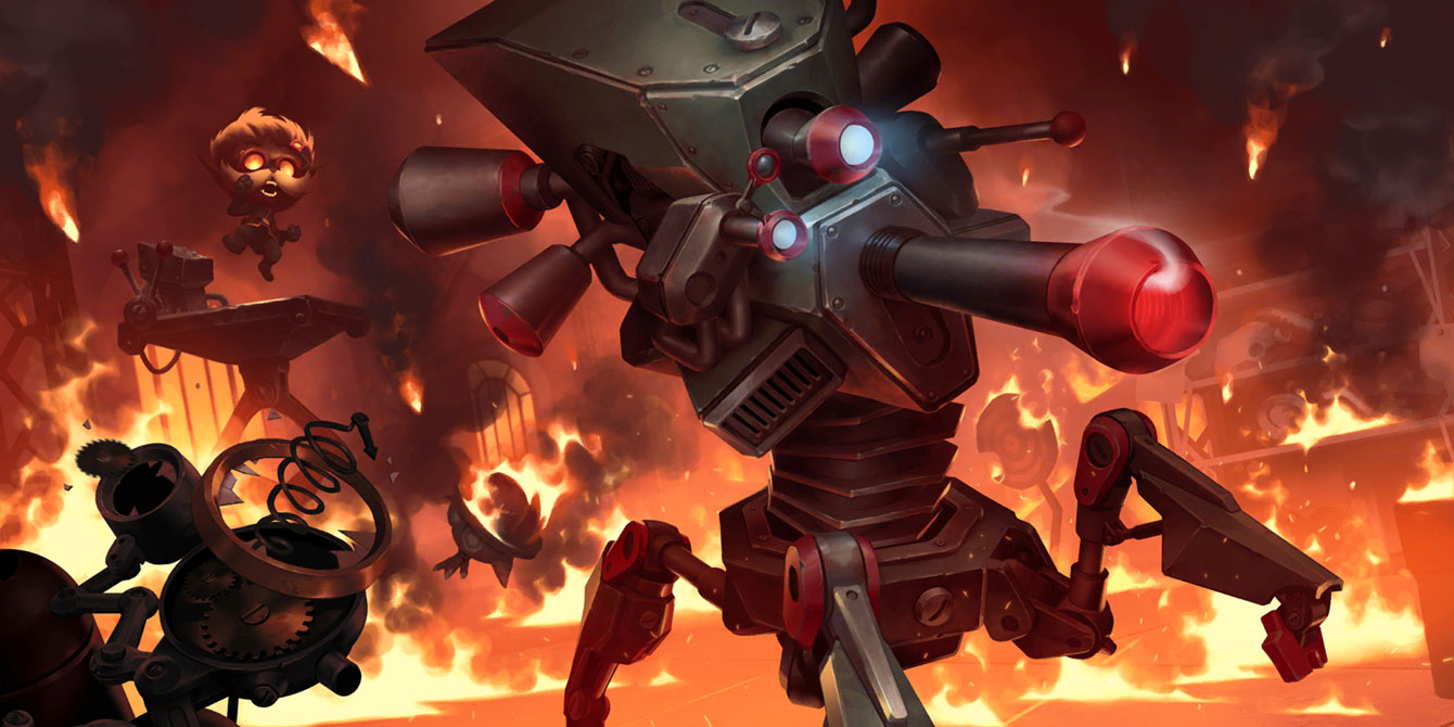 Mk7: Armored Stomper Art from Legends of Runeterra