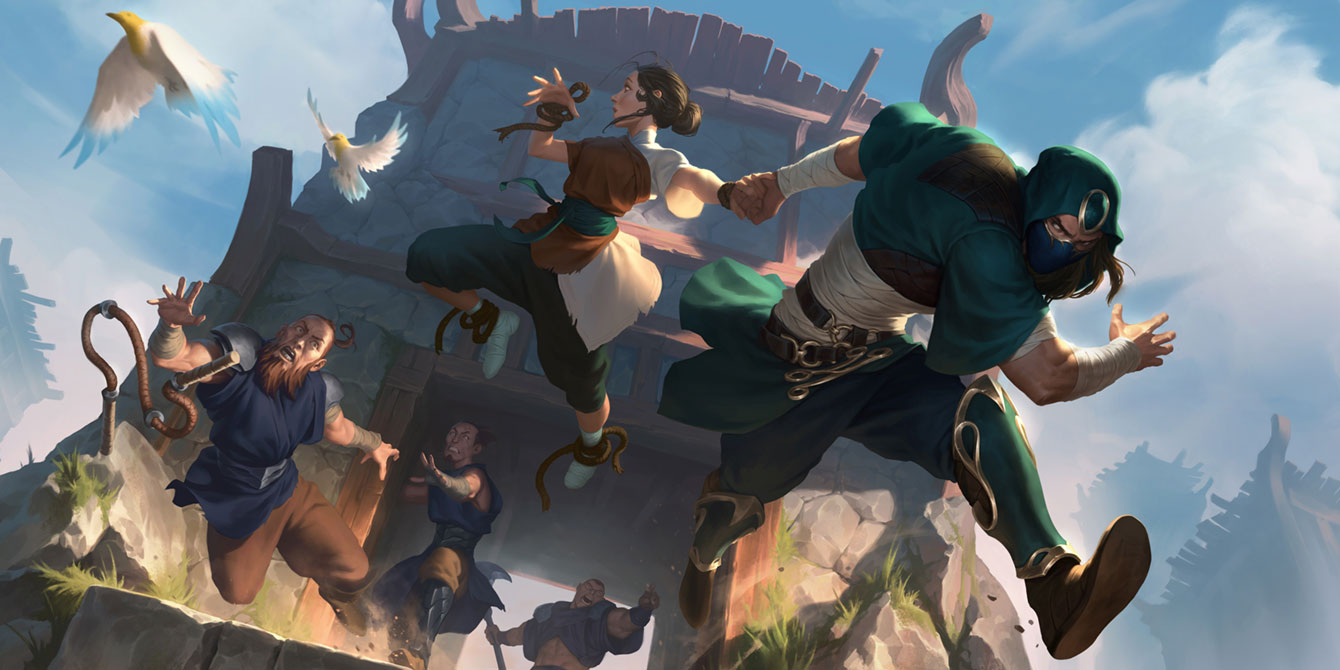 Navori Conspirator Art from Legends of Runeterra