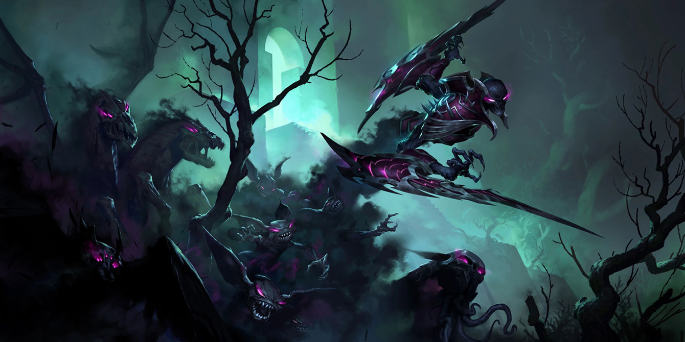 Nocturne Art from Legends of Runeterra