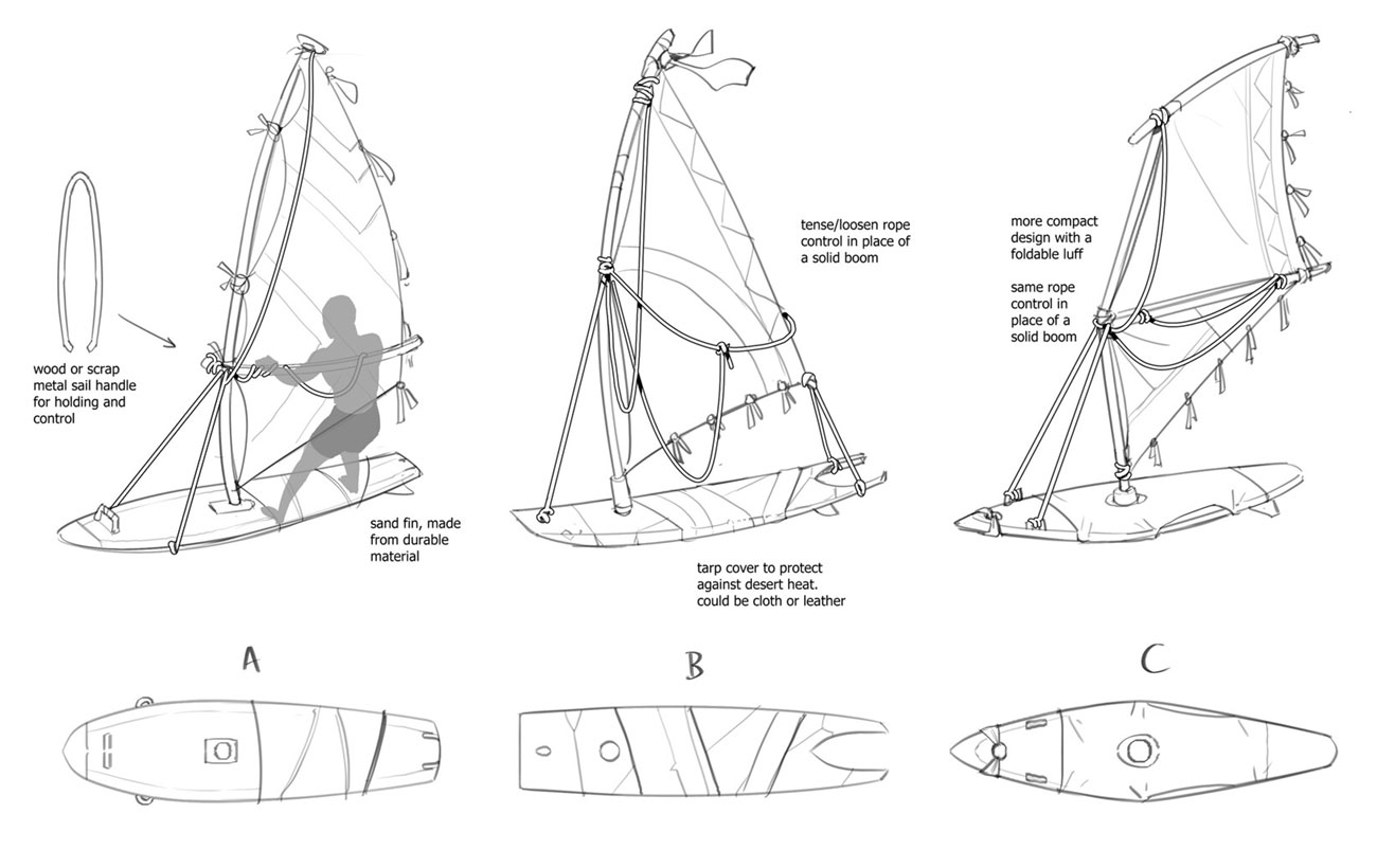 Omari's Sandboard Sketches from Legends of Runeterra