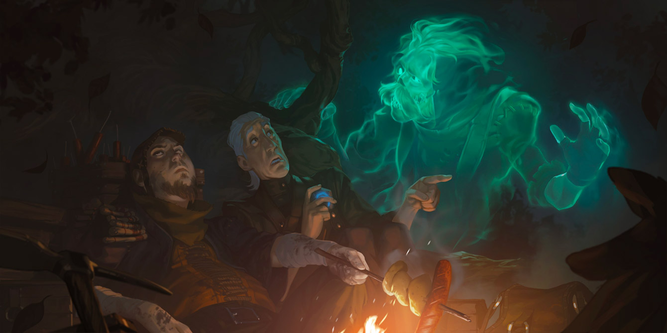 Pesky Specter Art from Legends of Runeterra