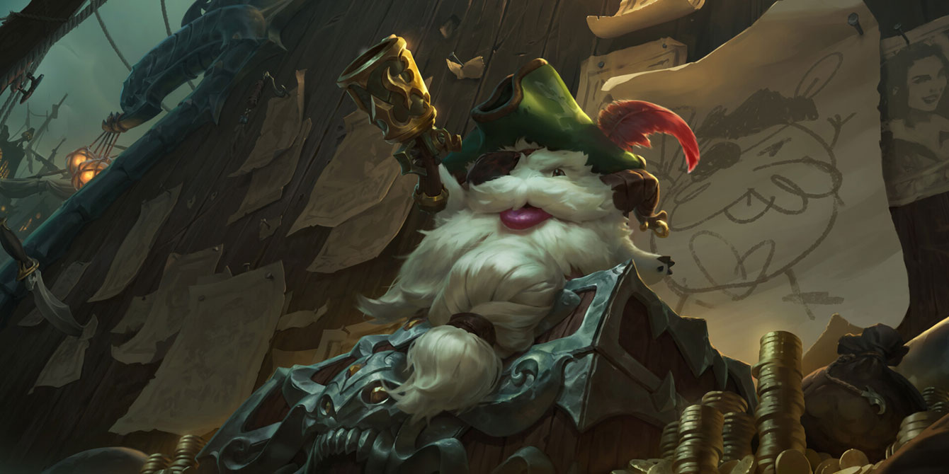 Plunder Poro Art from Legends of Runeterra