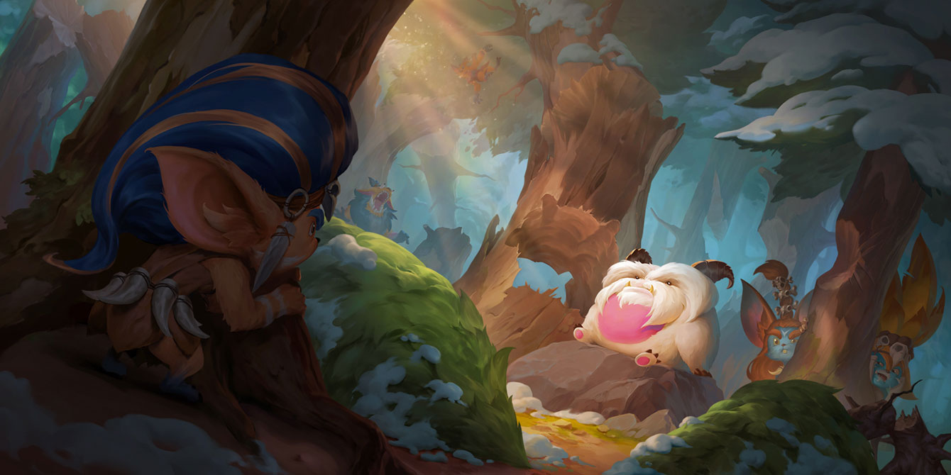 Proto Poro Art from Legends of Runeterra