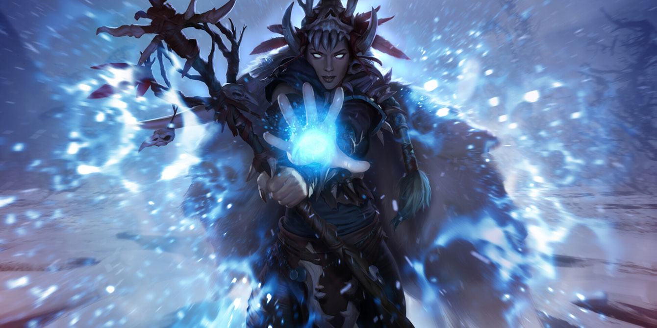 Rimetusk Shaman Art from Legends of Runeterra