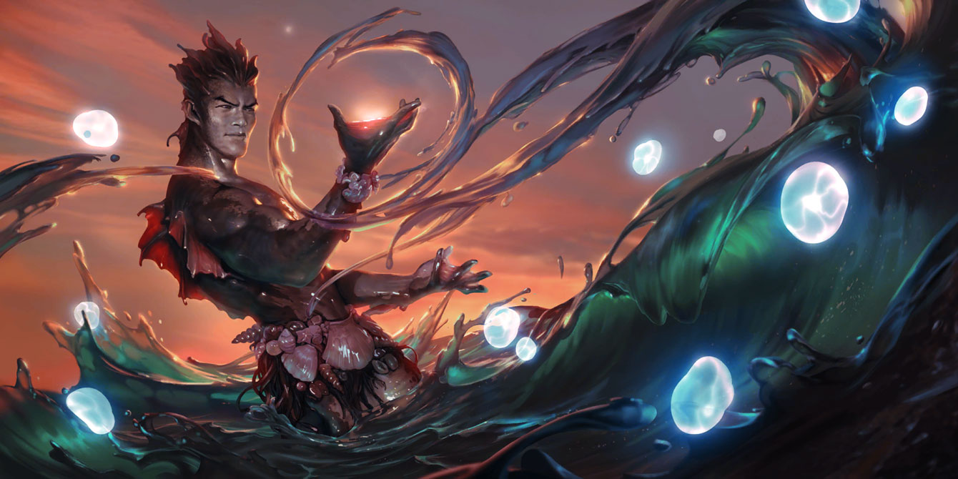 Rivershaper Art from Legends of Runeterra