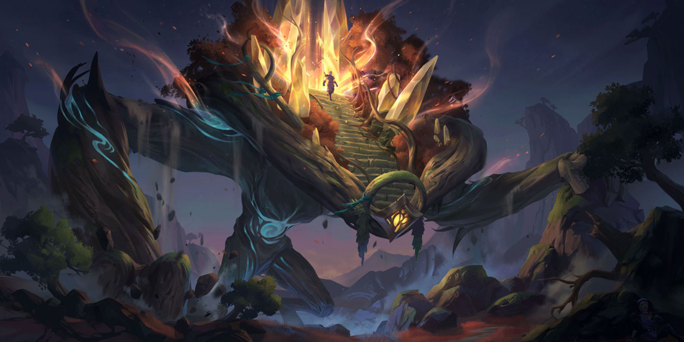Sacred Protector Art from Legends of Runeterra