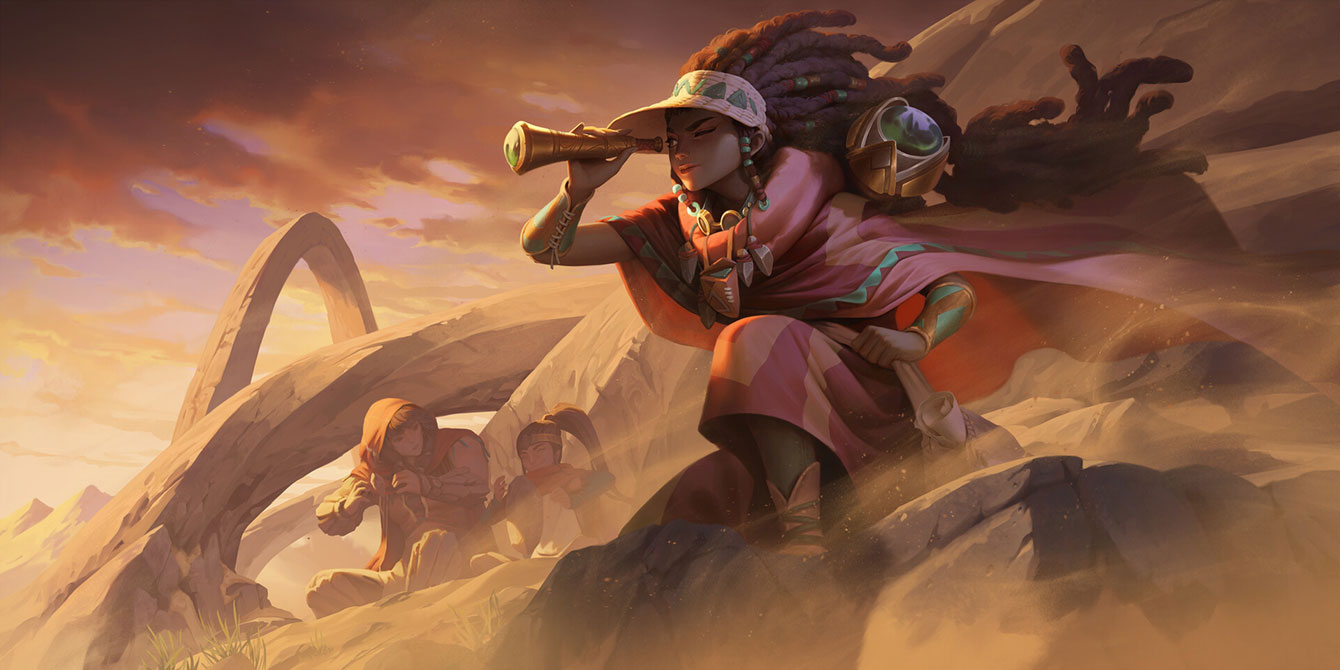 Sai Scout Art from Legends of Runeterra