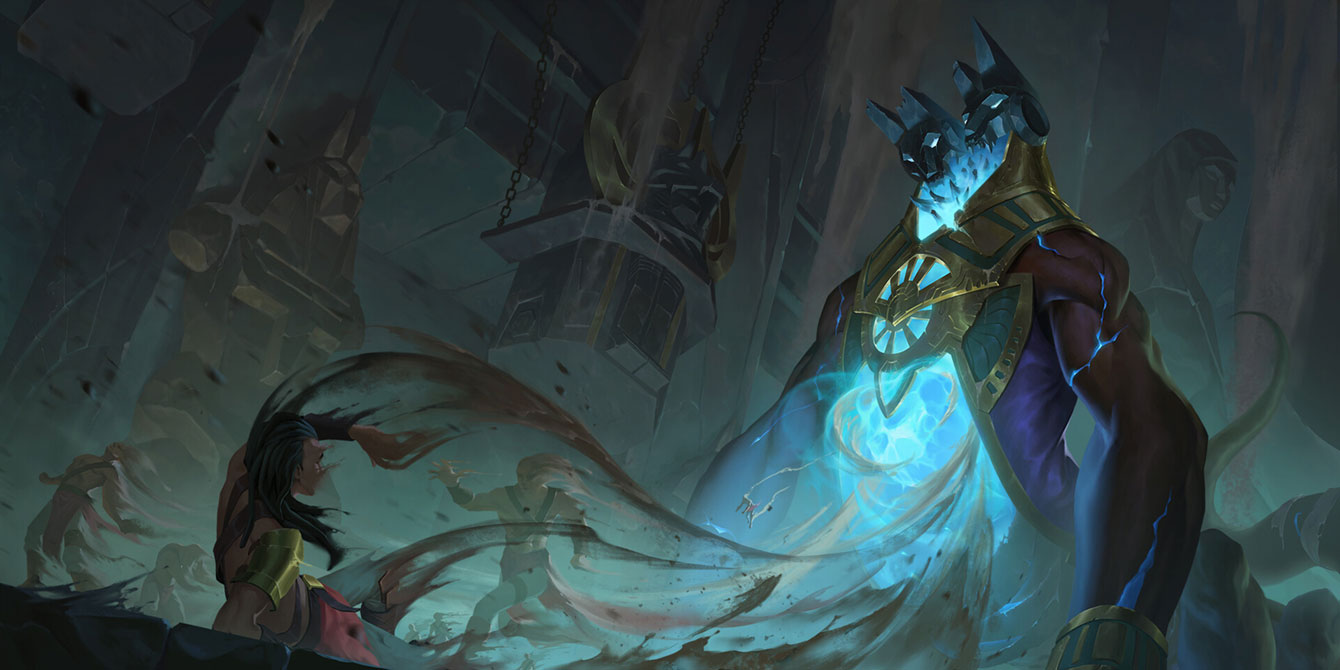 Sanctum Conservator Art from Legends of Runeterra