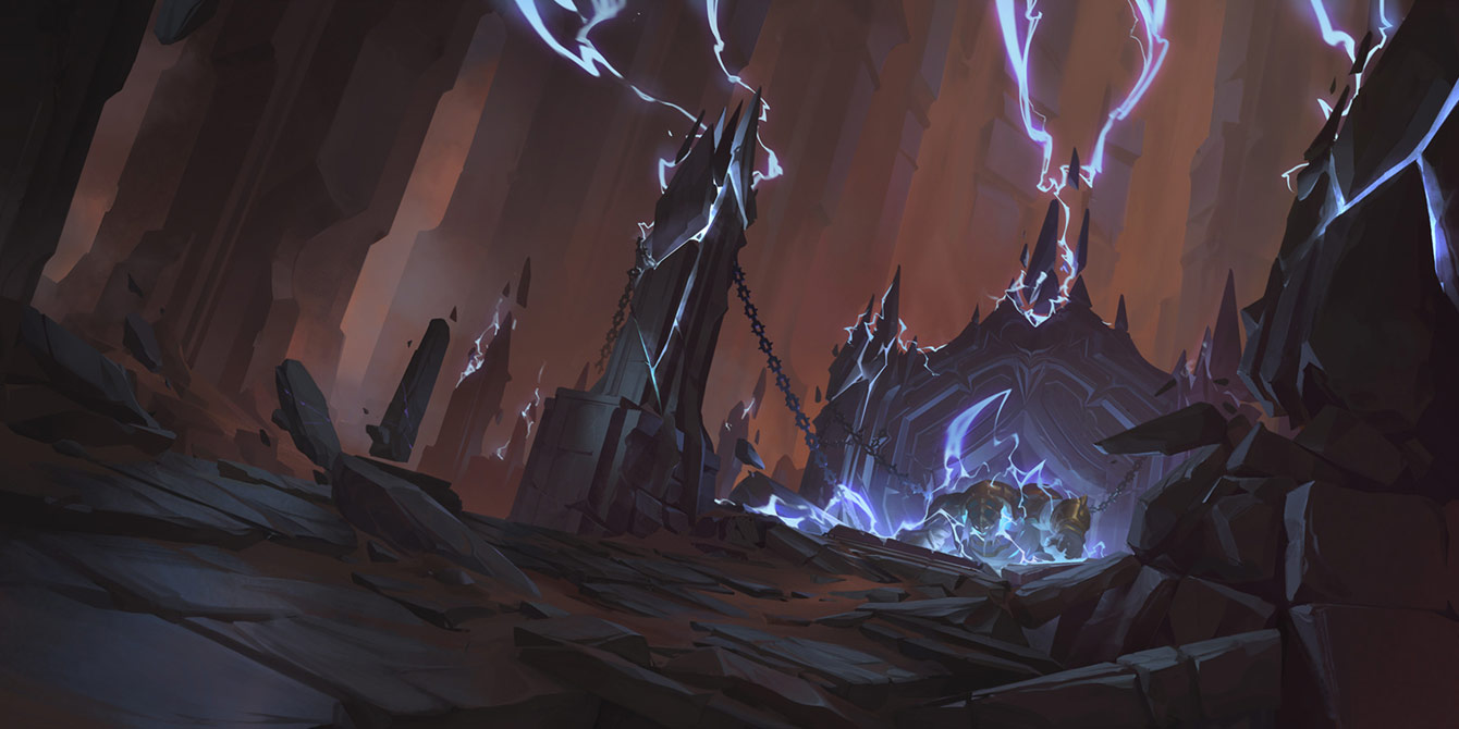 Sarcophagus Art from Legends of Runeterra