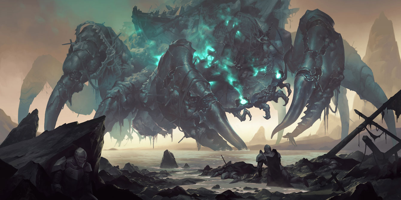 Scuttlegeist Art from Legends of Runeterra